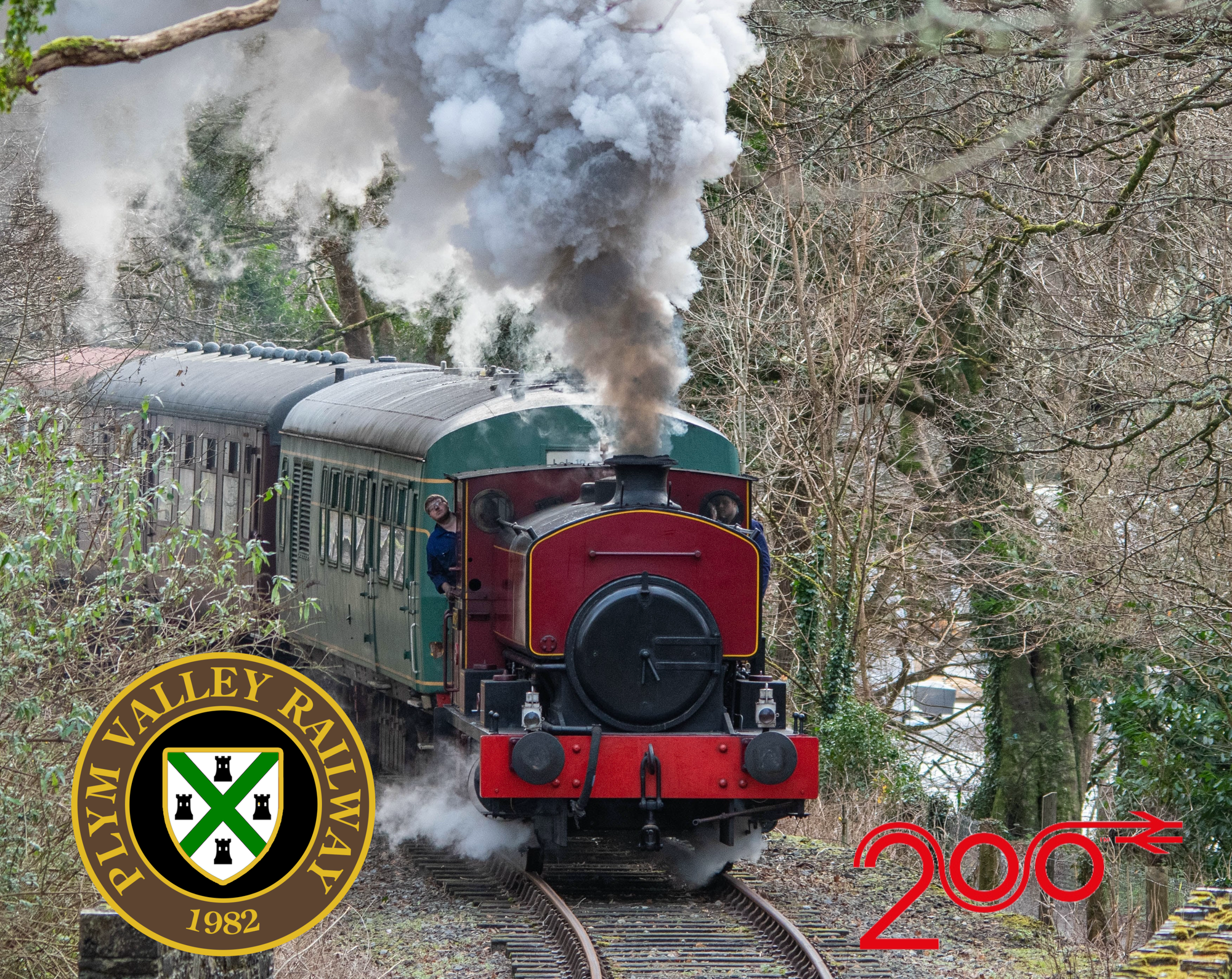 Railway 200 Whistle Off at the Plym Valley Railway