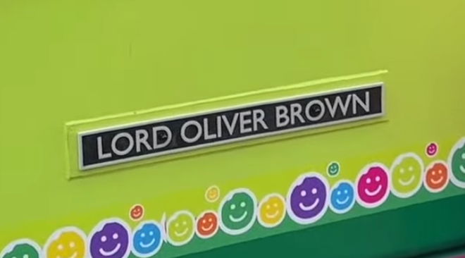 Lord Oliver Brown, the locomotive.