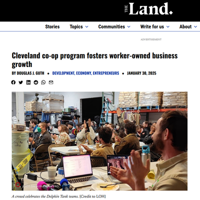 Cleveland co-op program fosters worker-owned business growth