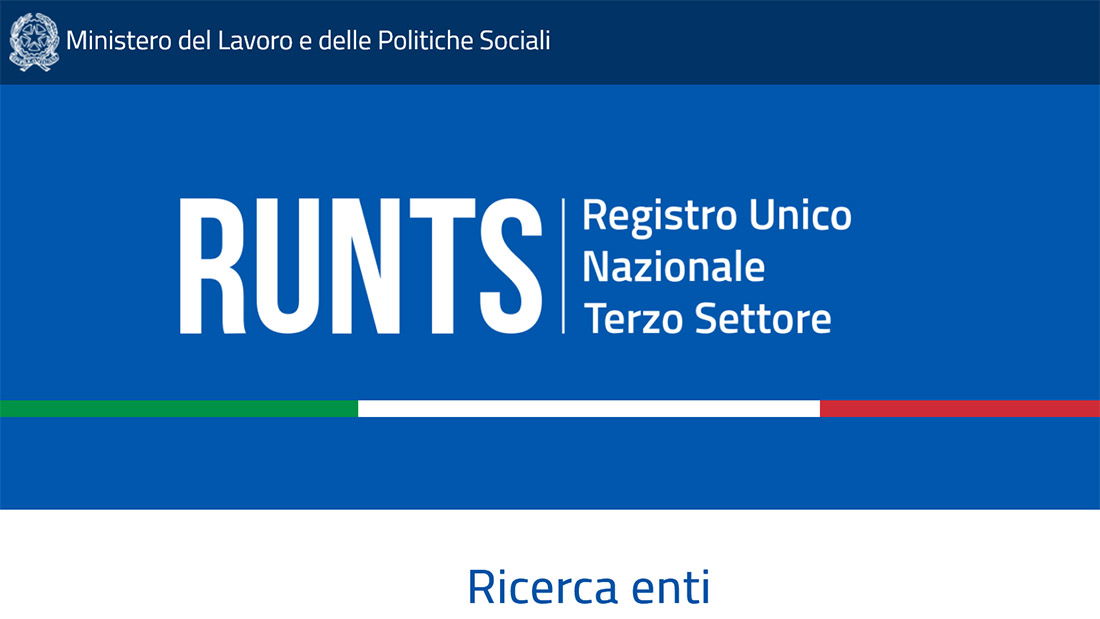 L'ISCRIZIONE AL RUNTS