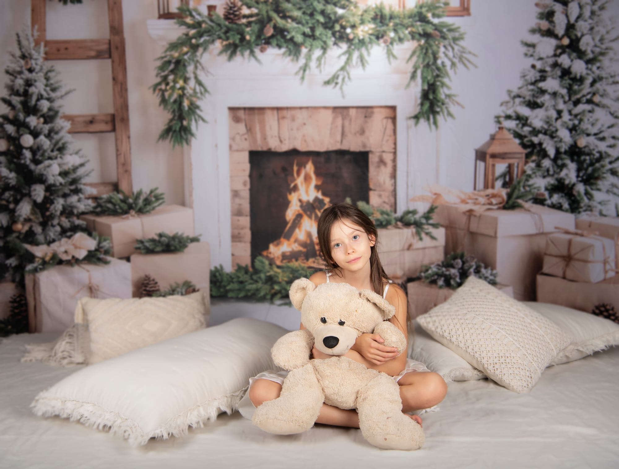 Un salon cocooning devant la cheminée