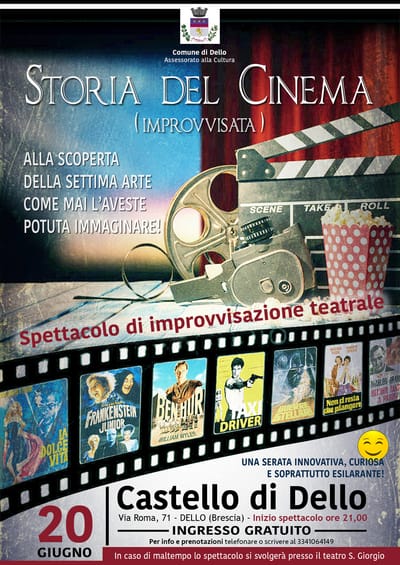 STORIA DEL CINEMA IMPROVVISATA image
