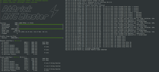 BNG testing software - BNG Blaster