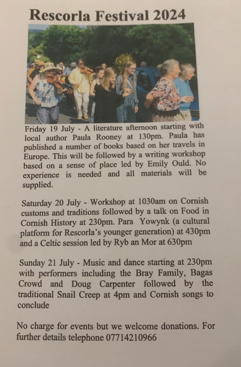 The Rescorla Festival