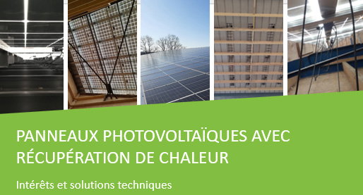 Panneaux photovoltaïques avec récupération de chaleur