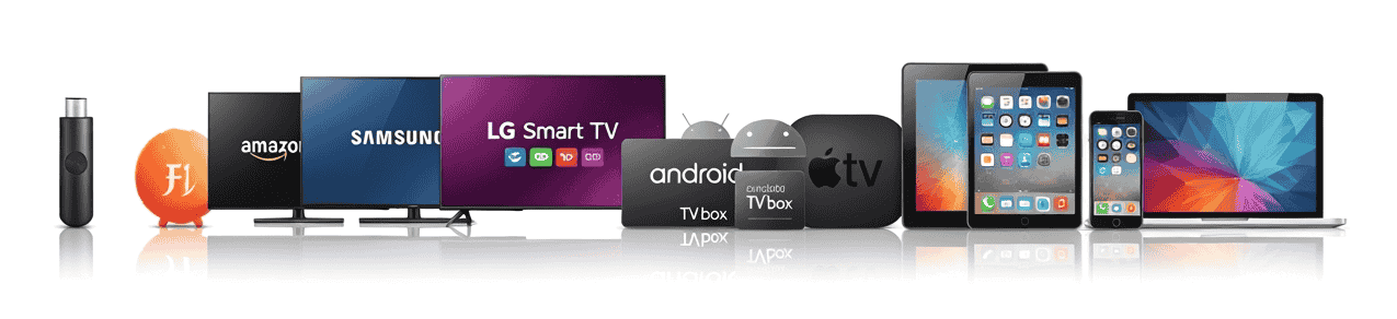 Streaming devices including Smart TV, laptop, tablet, and smartphone displaying IPTV UK subscription service in 4K.” (Strong keyword use: IPTV UK subscription, streaming devices, 4K)
