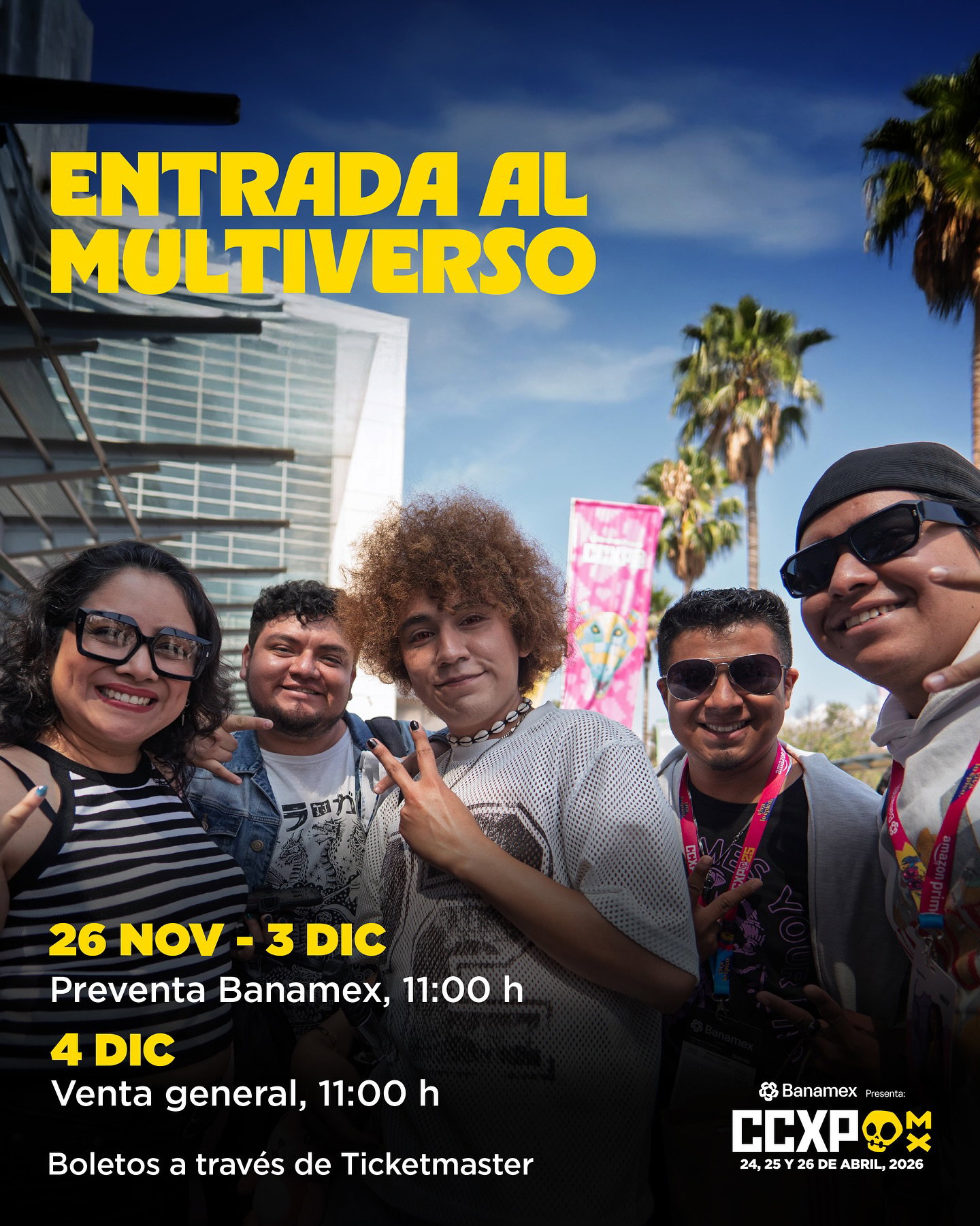 ⚡⚔️ La aventura comienza: ya está activa la preventa para CCXPMX26 🌀