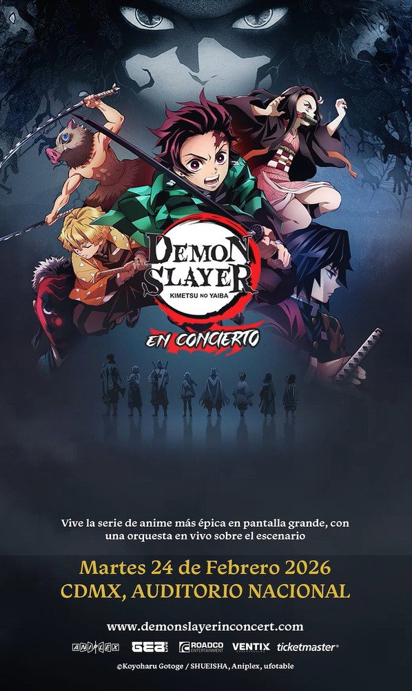 Concierto Demon Slayer Kimetsu no Yaiba (CDMX & GDL)