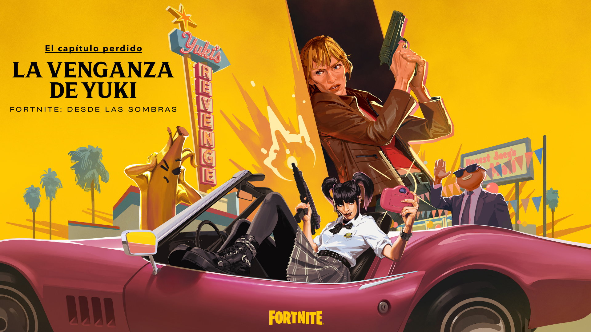 YA DISPONIBLE – El Capítulo Perdido: La Venganza de Yuki de Quentin Tarantino se estrena en Fortnite