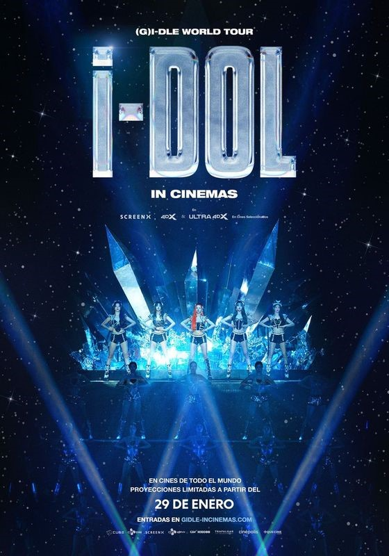 (G)I-DLE WORLD TOUR [iDOL] , en exclusiva con Cinépolis +QUE CINE