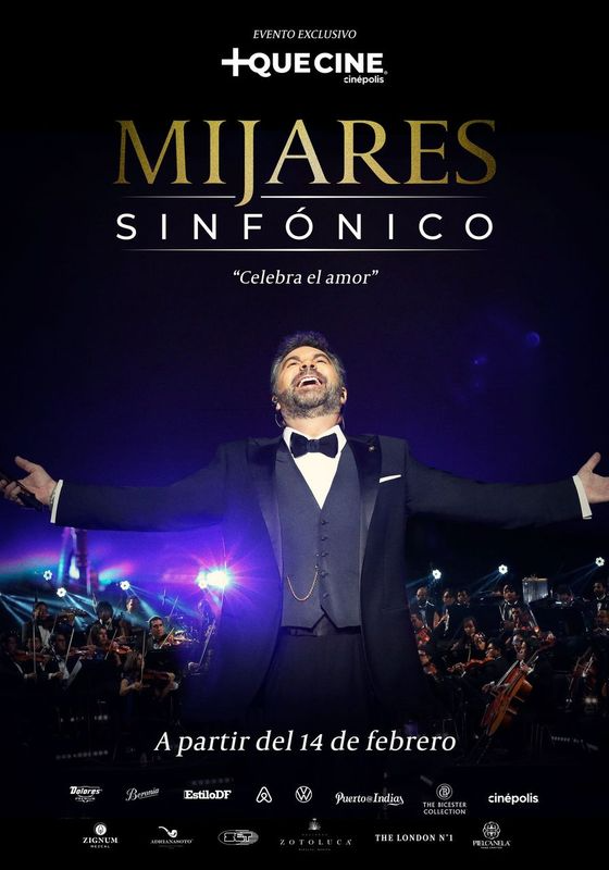 Celebra el amor: el concierto sinfónico de Mijares llega con Cinépolis +QUE CINE