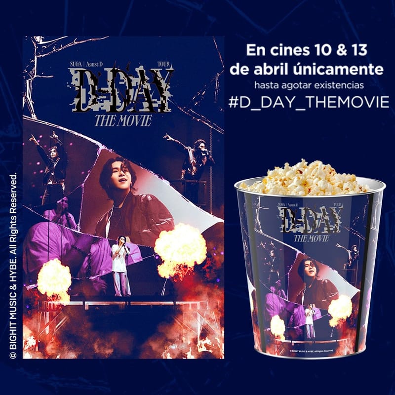 PING SOLUTIONS PRESENTA PALOMERA EXCLUSIVA PARA  “SUGA Agust D TOUR ‘D-DAY’ THE FINAL”