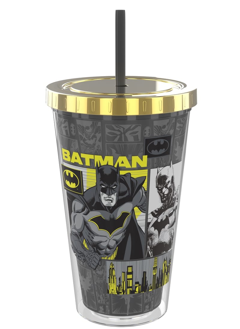 Homenaje a Superman, Batman y Wonder Woman de la Liga de la Justicia en la nueva colección de vasos que diseñó Ping Solutions en exclusiva para Toks