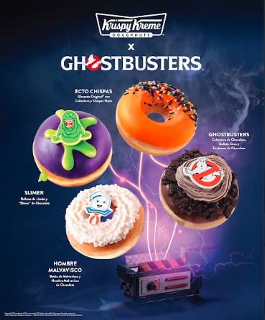 Las nuevas Donas de Ghostbusters llegan a Krispy Kreme para celebrar el 40 aniversario de la mítica película de 1984
