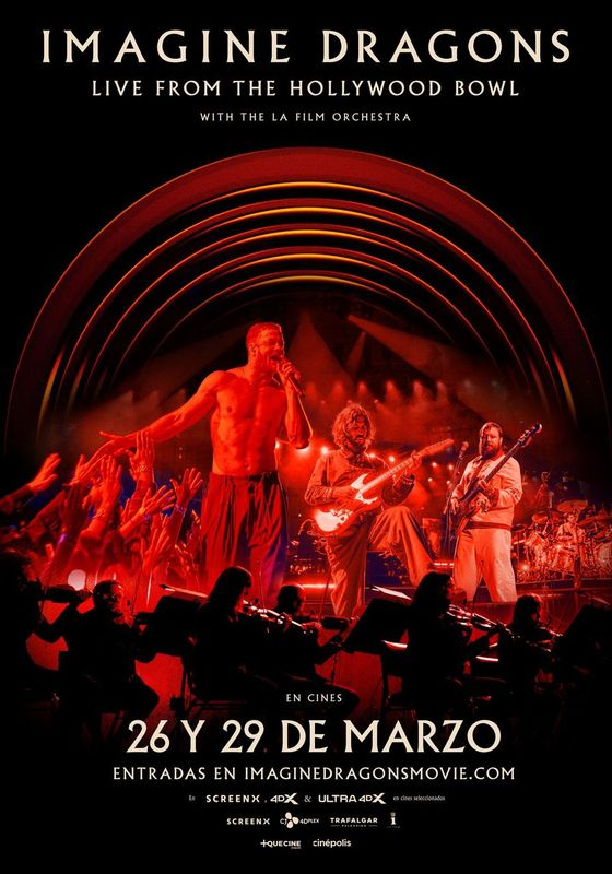 Imagine Dragons: En vivo desde The Hollywood Bowl en exclusiva con +QUE CINE