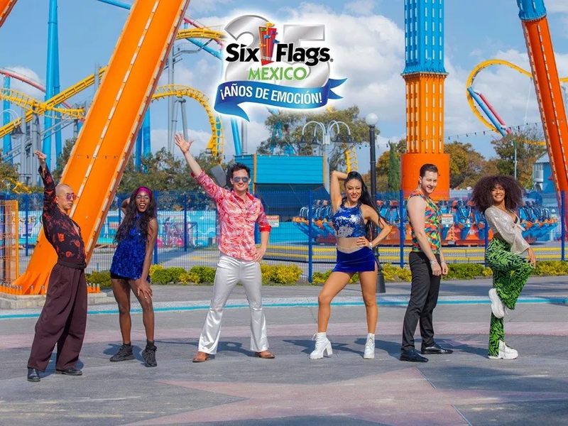 Six Flags México festeja su 25 Aniversario con el Festival "Spring Celebration"