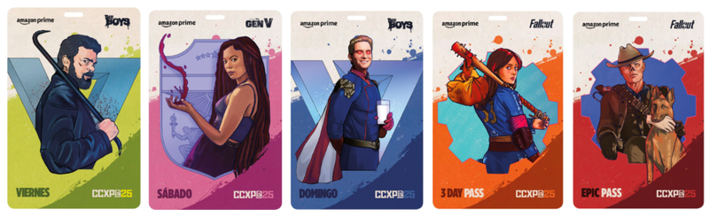 🦸‍♂️🇺🇸🥛Vought y Vault-Tec nos traen una carta de amor: ¡Prime Video se une a CCXPMX25 y presenta además cinco badges coleccionables 👀💥🔥
