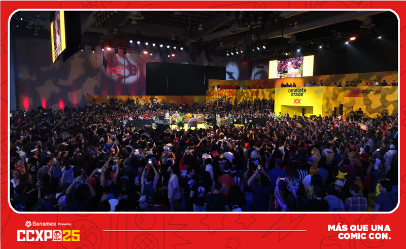 🚨💥¡Nivel evento canónico desbloqueado en el Día 2 de CCXPMX25! Revívelo todo🌀⚡