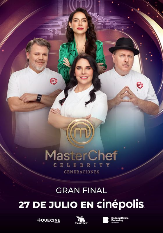 La final de MasterChef Celebrity México 2025 en la pantalla grande