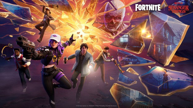 Stranger Things de Netflix llega a Fortnite previo a la temporada 5