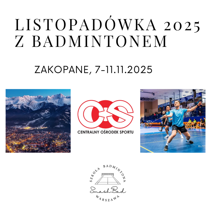 LISTOPADÓWKA 2025 | ZAKOPANE, 7-11.11.2025