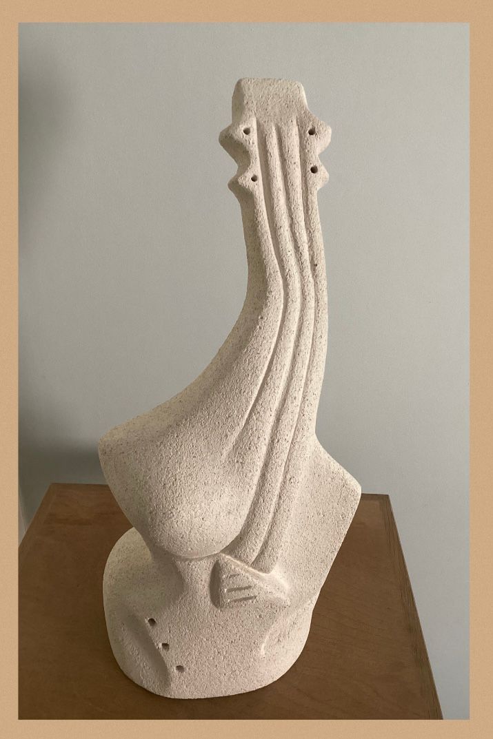 Lady contrebasse H45 x L15