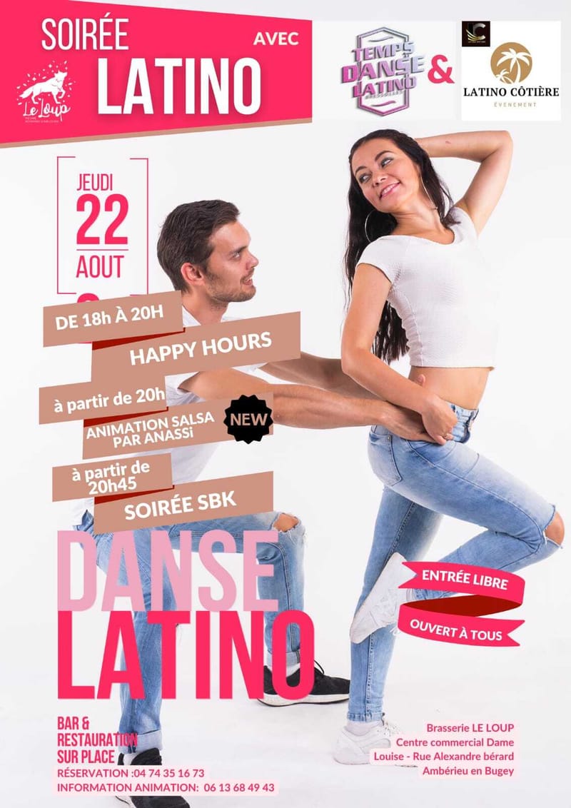 Animation & soirée SBK au LOUP Ambérieu en Bugey