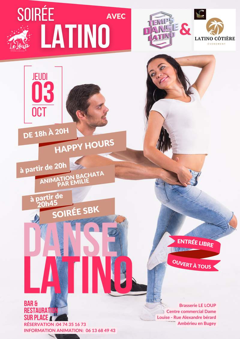 Animation & soirée SBK au LOUP Ambérieu en Bugey