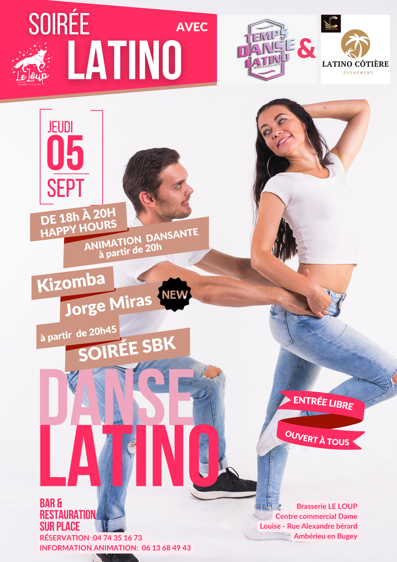 Animation & soirée SBK au LOUP Ambérieu en Bugey