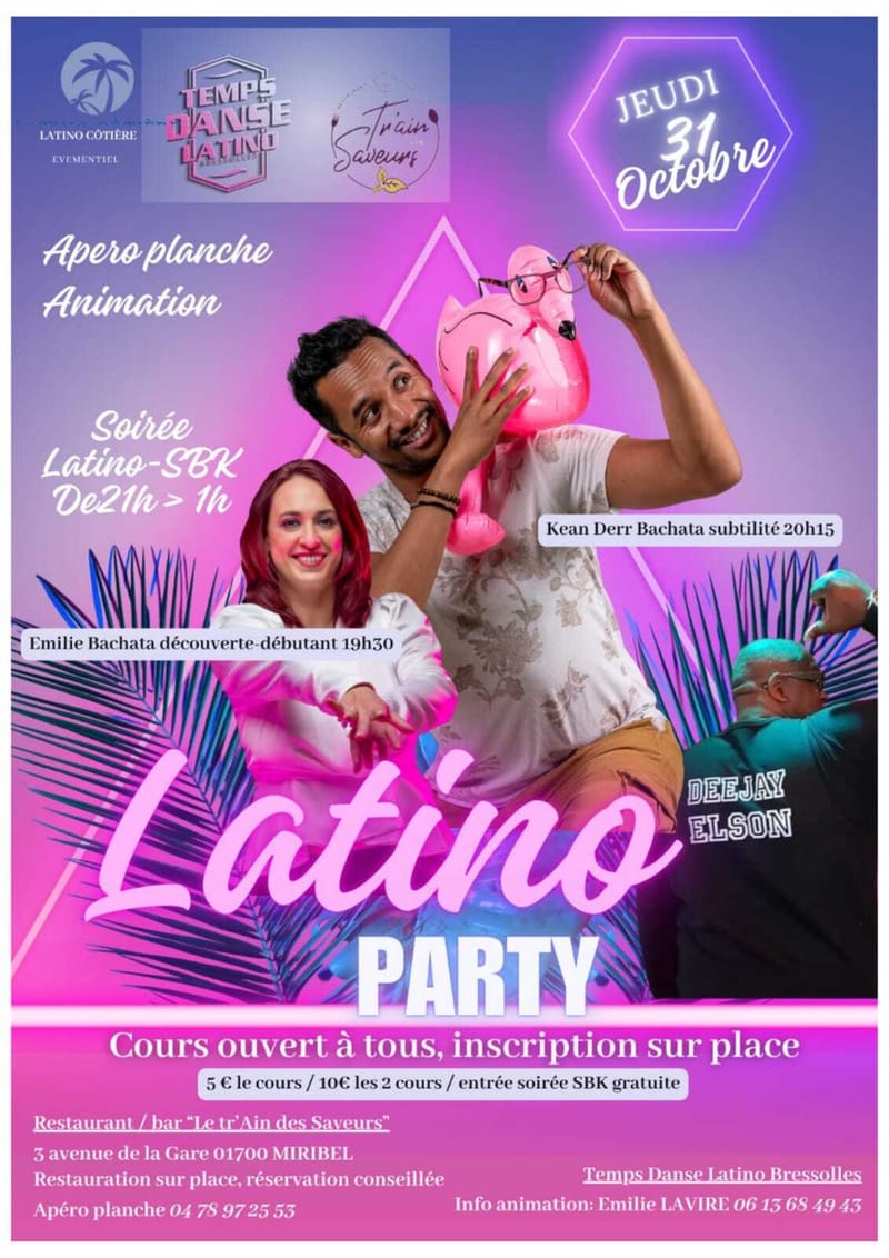 Latino Party au Tr'Ain des Saveurs