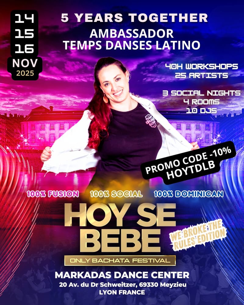 HOY SE BEBE (Bachata festival)