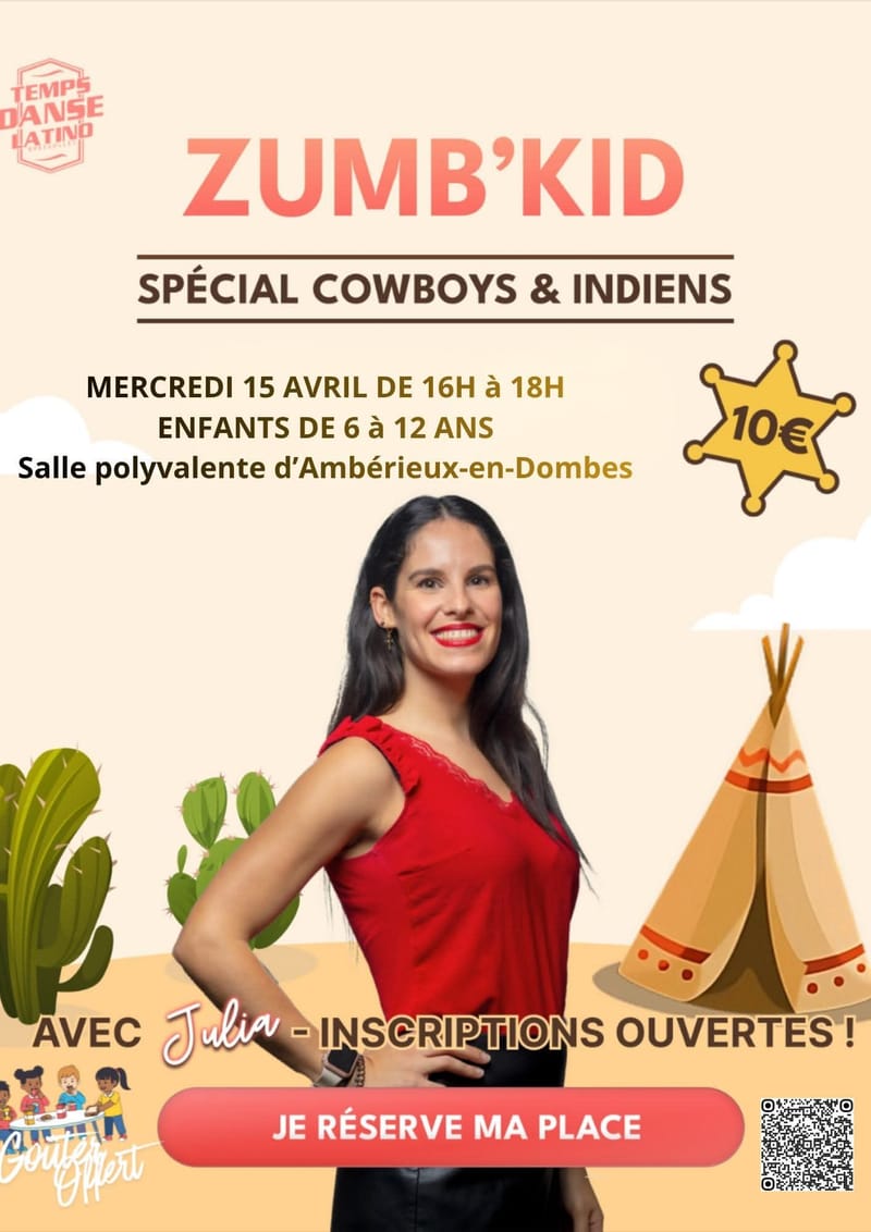 Zumb'kid - Spécial cowboys & Indiens