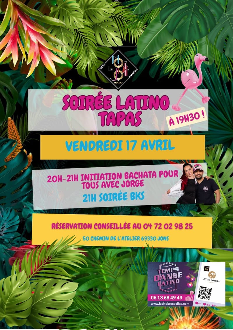 Initiation Bachata & Soirée Latino