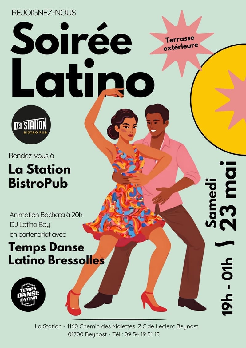 Soirée Latino à La Station