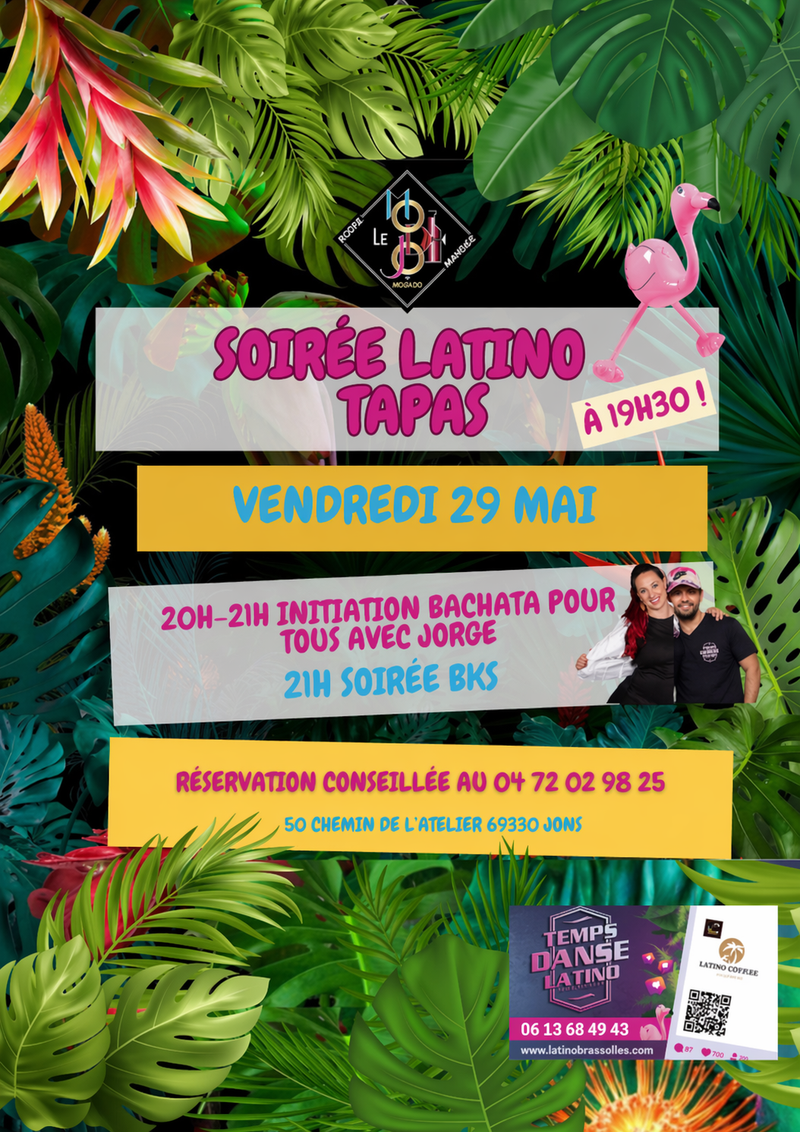 Initiation Bachata & Soirée Latino