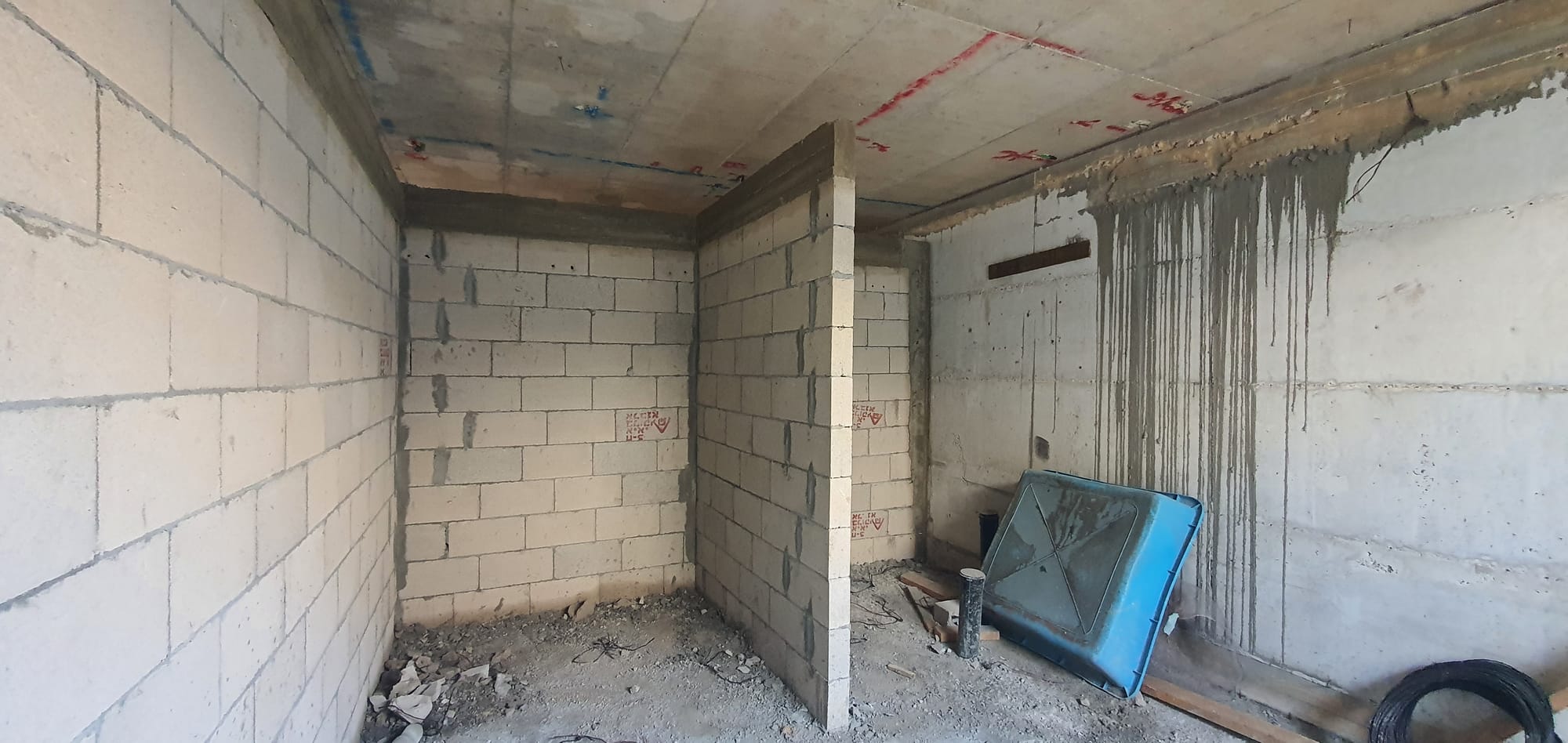 בנית שלד בית דו משפחתי ברעננה