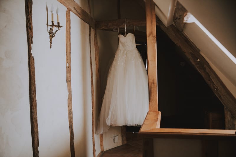 Préparation des mariés