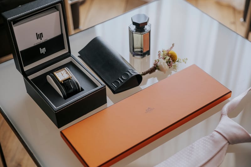 Préparation des mariés