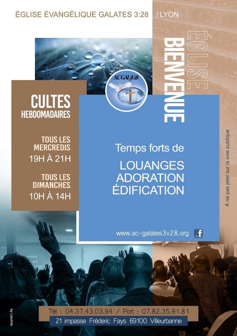 EGLISE EVANGELIQUE GALATES 3:28