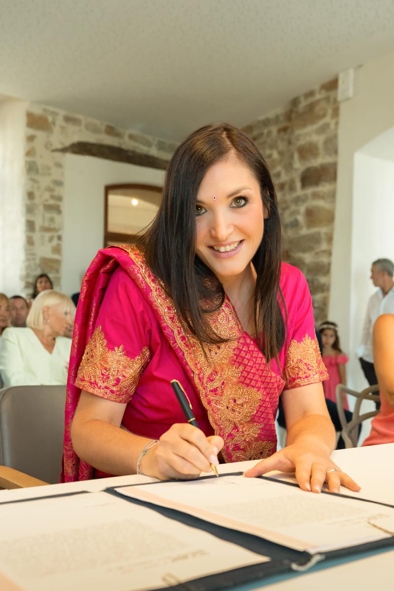 MARIAGE FRANCO-INDIEN