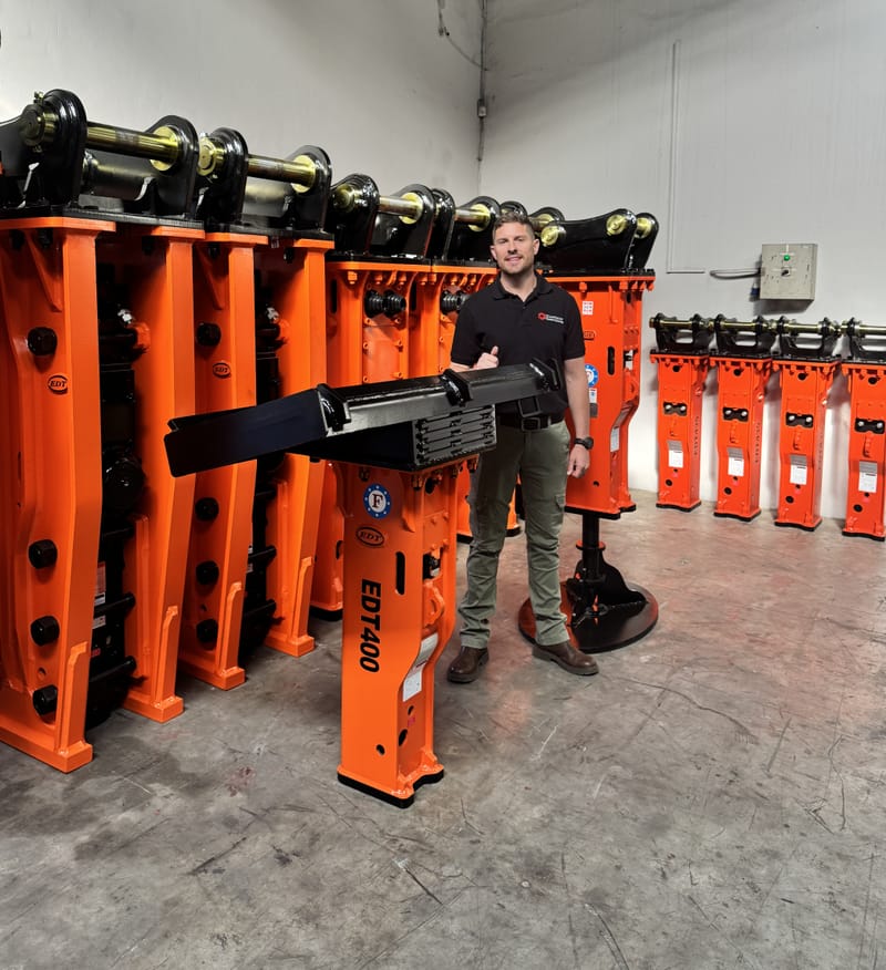 NEW EDT HYDRAULIC HAMMERS FOR SALE