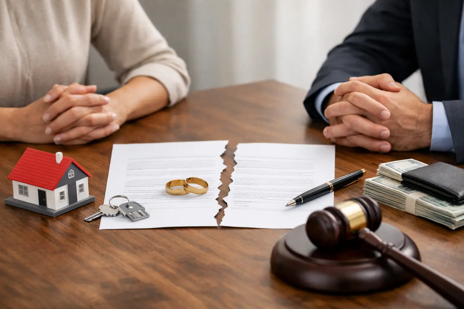 הסכם גירושין חלוקת רכוש - מה חייבים לקבוע