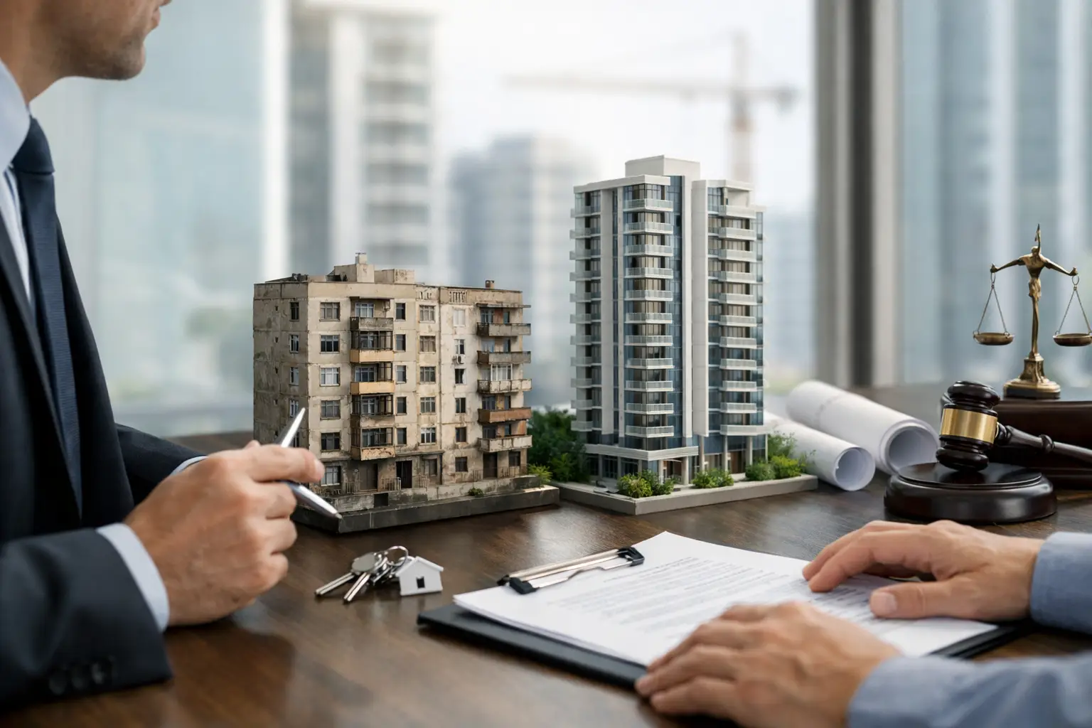 התחדשות עירונית עורך דין דיירים - מה לבדוק