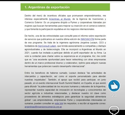 Argentinas de Exportacion...Fundacion Empretec UIA