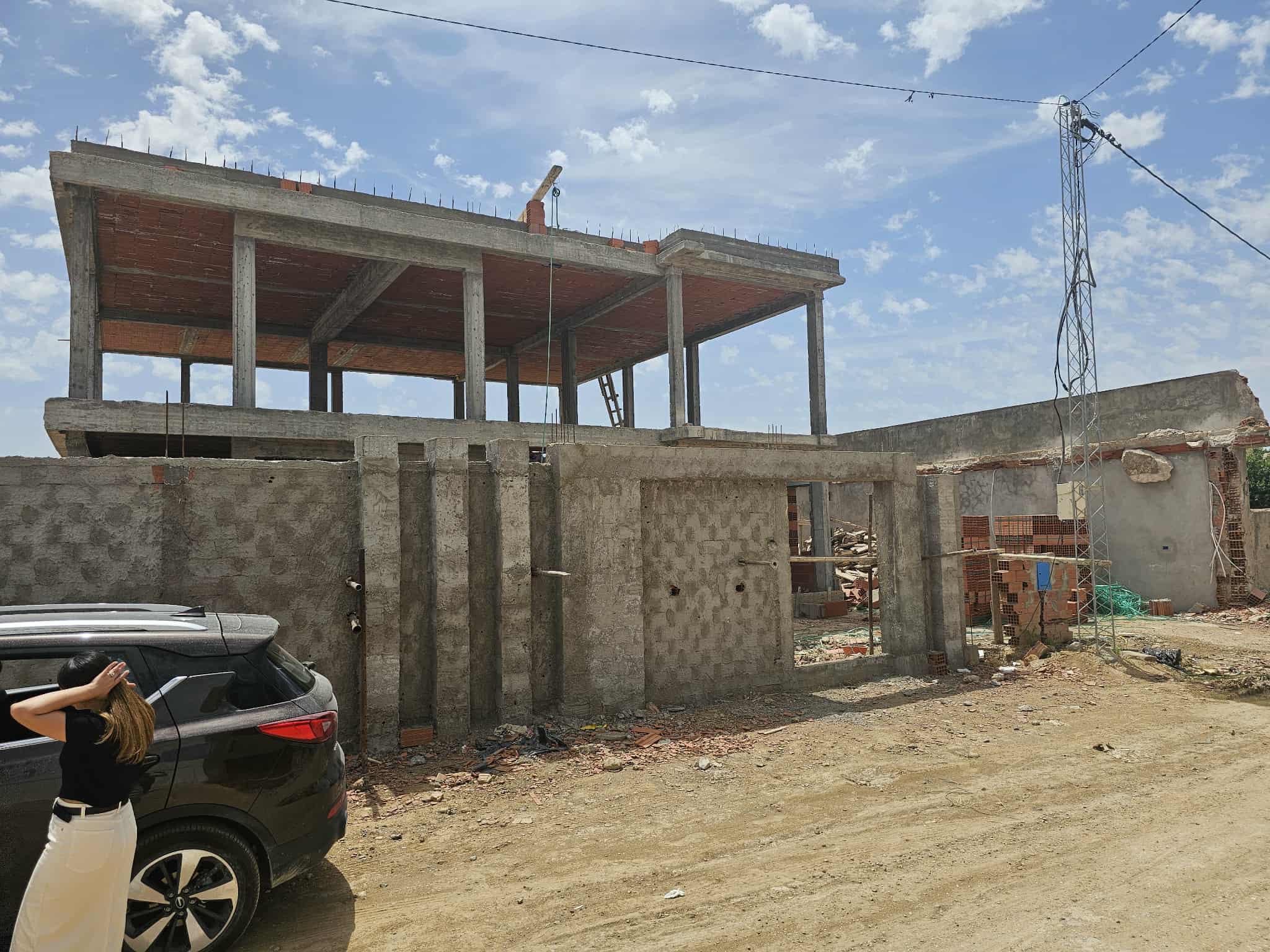 Monitoring the construction site