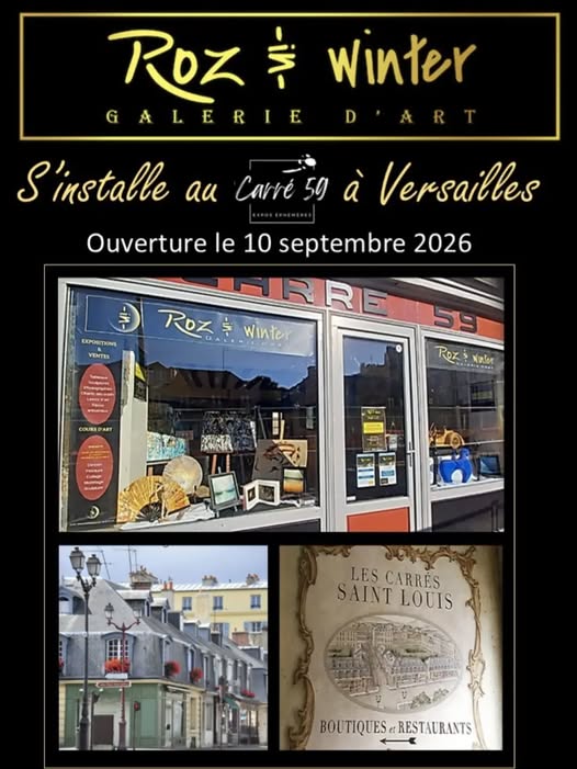 Exposition Galerie 'Roz in Winter' à Versailles