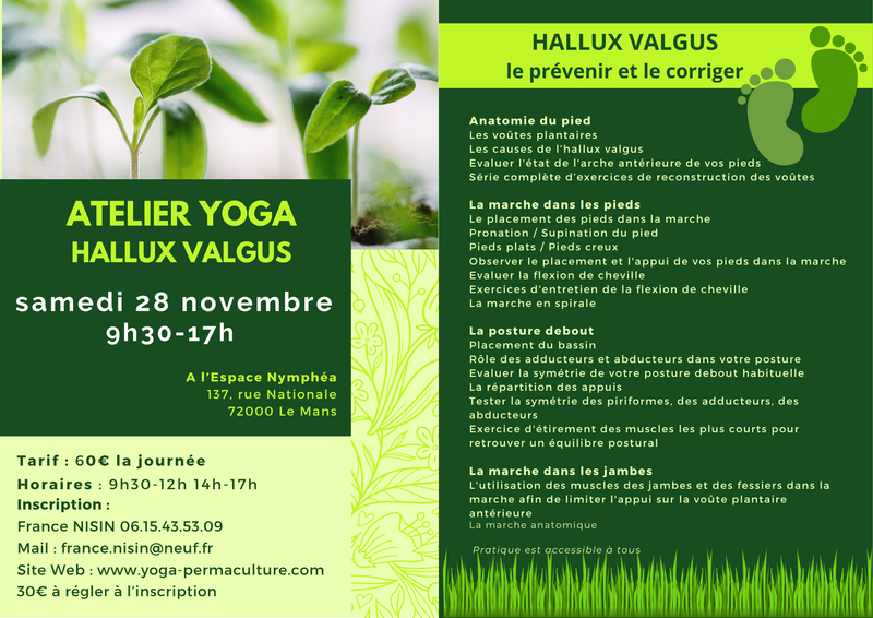 Atelier Prendre soin de ses pieds