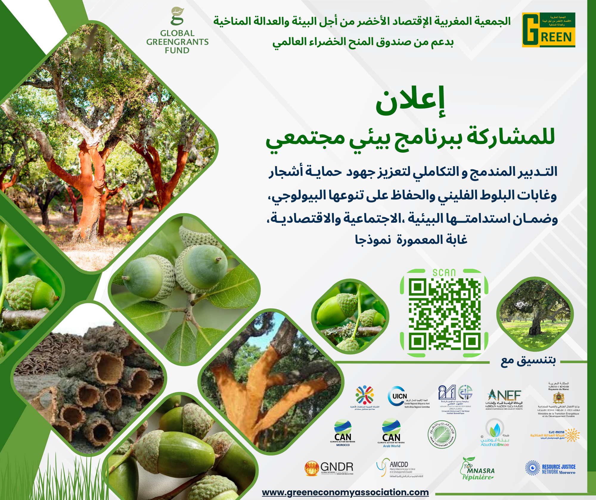 إعلان عن إبداء الاهتمام للمشاركة في مشروع بيئي