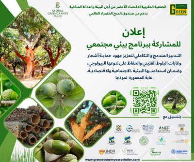 إعلان عن إبداء الاهتمام للمشاركة في مشروع بيئي: