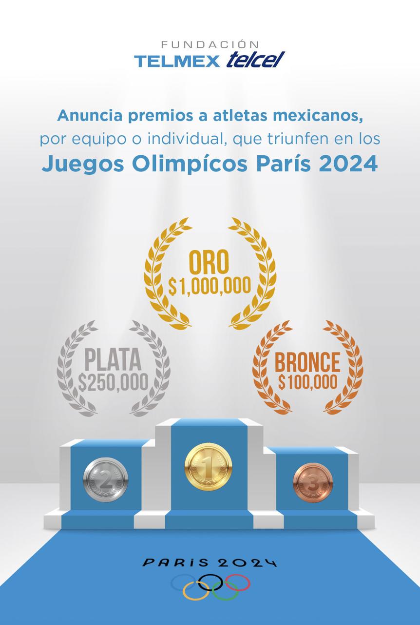 Fundación TELMEX Telcel apoya a los medallista mexicanos